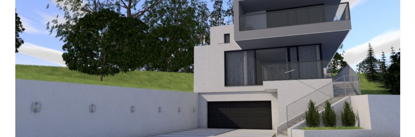 PREDIVNA NOVOIZGRAĐENA VILA.